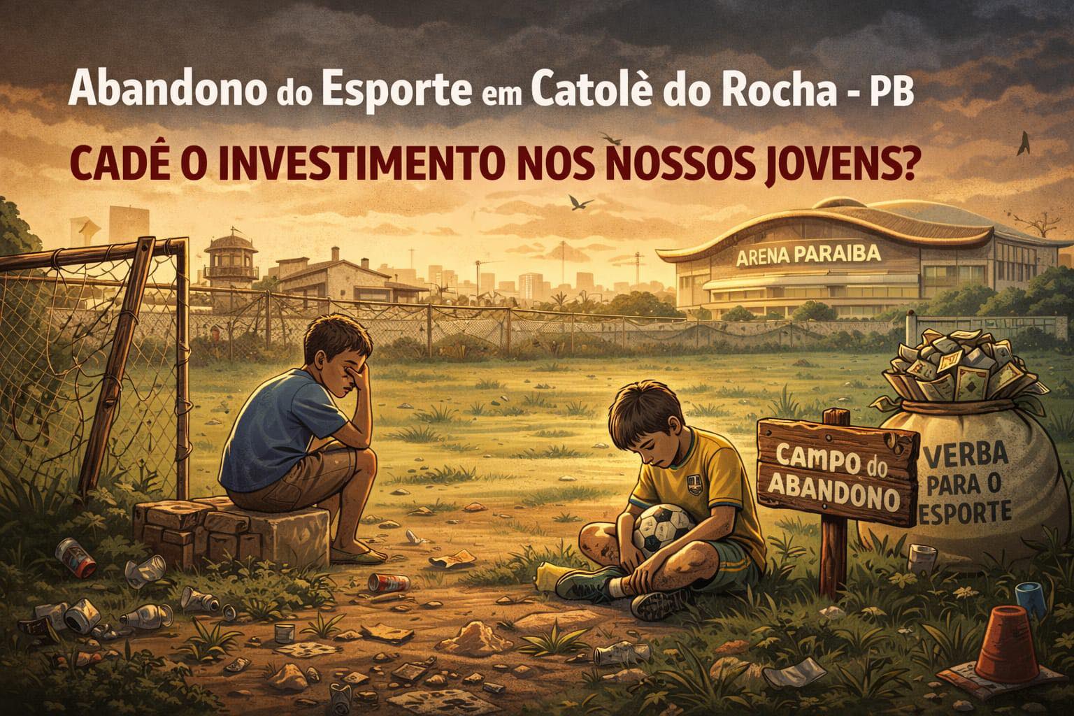 A Saga do Abandono: O Esporte em Catolé do Rocha Entre a Inércia e o Talento Solitário.